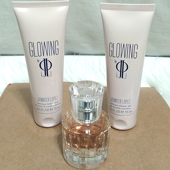 RARE! NWOT Or Box Glowing By JLO 3 Piece Bundle - Picture 1 of 6